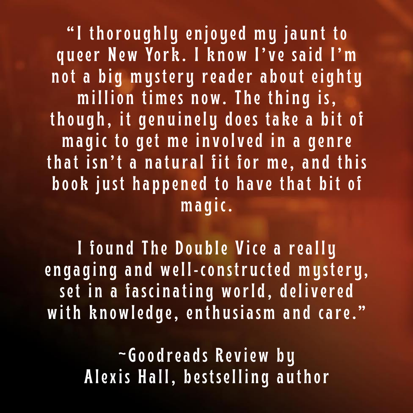 The Double Vice: The 1st Hidden Gotham Novel (Paperback)